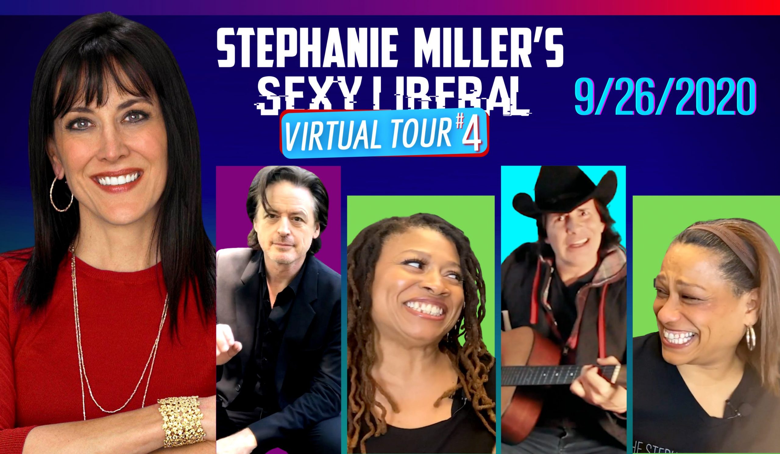 Sexy Liberal Virtual Tour 4 is THIS SATURDAY!! STEPHANIE MILLER SHOW