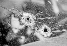 gun guns violence bullet holes