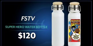 FSTV Fund Drive Water Bottle