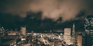 San Francisco Skyline Dark