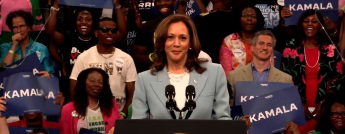 Kamala Harris At Atlanta Campaign Rally