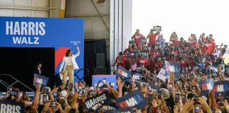 Kamala Harris And Tim Walz Rally