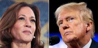 Kamala Harris and Donald Trump