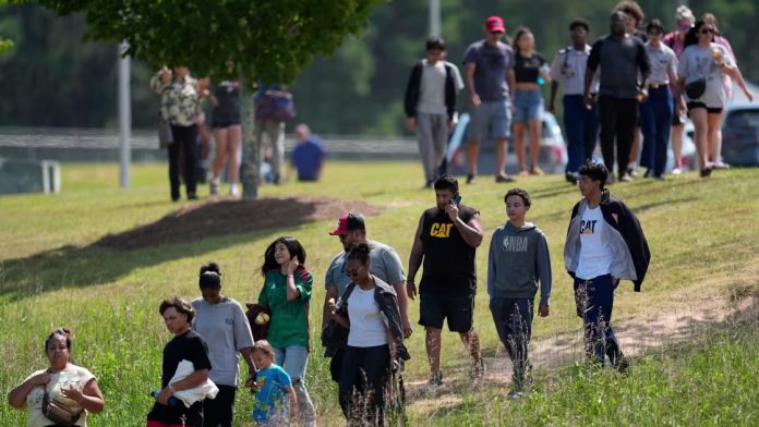 Georgia School Shooting Evacuation