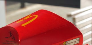 McDonalds Fries Container Empty