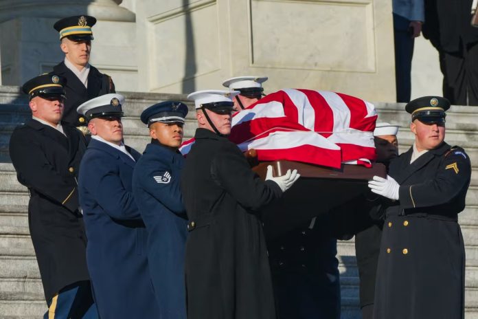 Jimmy Carter Casket